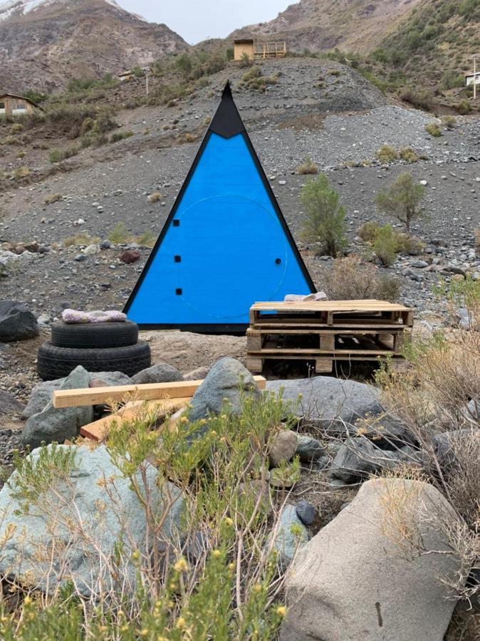 فندق Glamping Roots Del Yeso Los Chacayes المظهر الخارجي الصورة