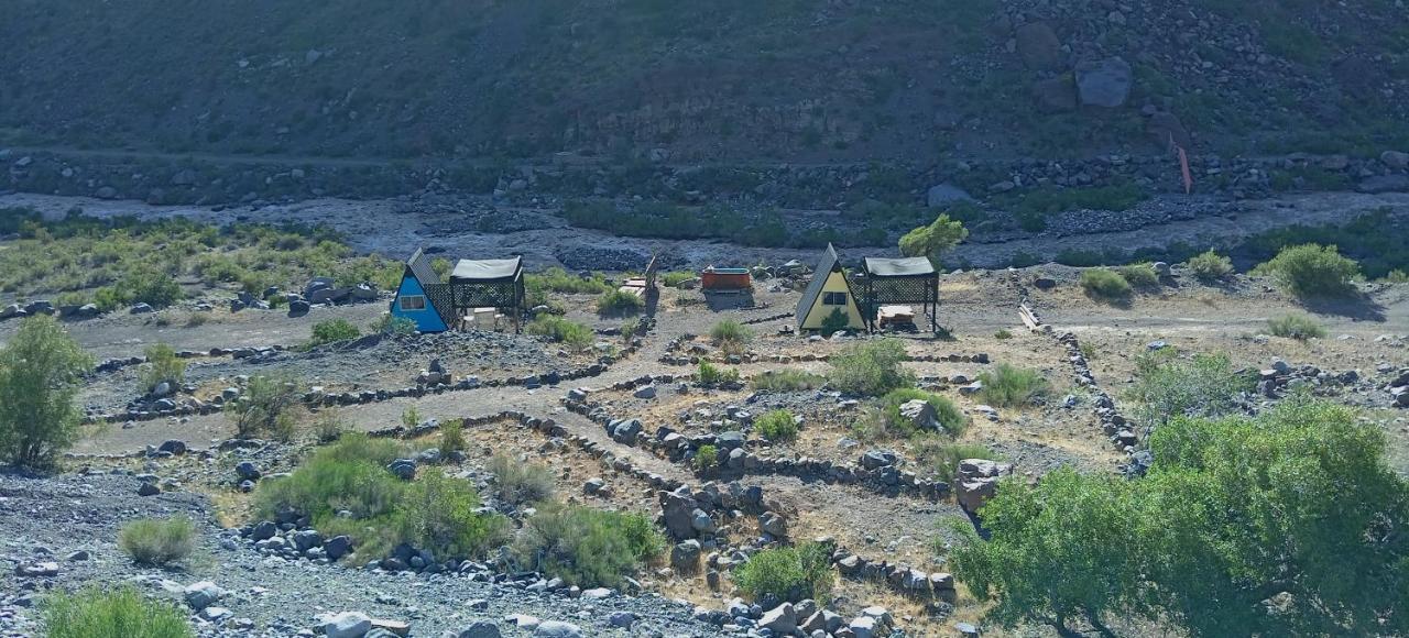فندق Glamping Roots Del Yeso Los Chacayes المظهر الخارجي الصورة