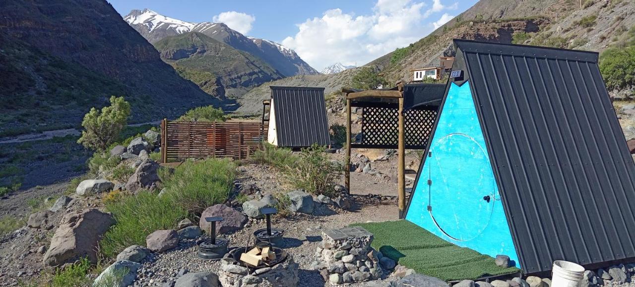 فندق Glamping Roots Del Yeso Los Chacayes المظهر الخارجي الصورة
